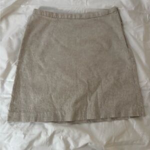 Banana Republic Beige Pencil Skirt